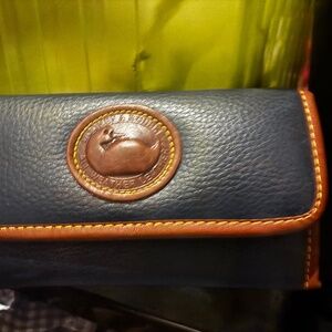 Dooney & Bourke blue wallet
